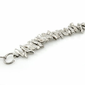 צמיד חוליות מוארכות מכסף